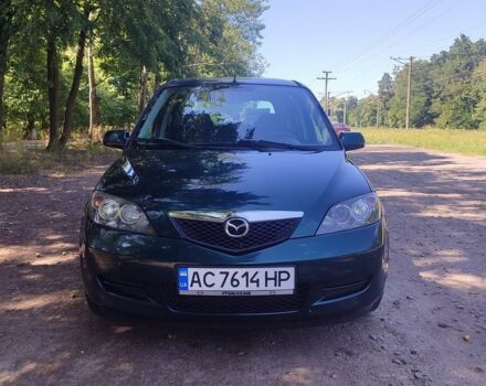 Зеленый Мазда 2, объемом двигателя 1.4 л и пробегом 204 тыс. км за 3800 $, фото 1 на Automoto.ua