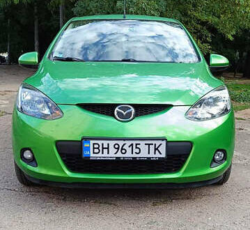 Зеленый Мазда 2, объемом двигателя 1.4 л и пробегом 157 тыс. км за 4590 $, фото 1 на Automoto.ua