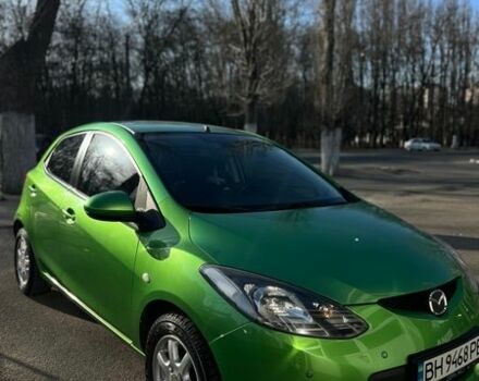 Зеленый Мазда 2, объемом двигателя 1.5 л и пробегом 183 тыс. км за 6200 $, фото 1 на Automoto.ua