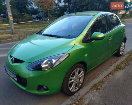 Зеленый Мазда 2, объемом двигателя 1.5 л и пробегом 168 тыс. км за 5700 $, фото 1 на Automoto.ua