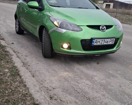 Зеленый Мазда 2, объемом двигателя 1.3 л и пробегом 198 тыс. км за 4800 $, фото 1 на Automoto.ua