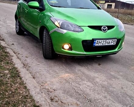 Зеленый Мазда 2, объемом двигателя 1.3 л и пробегом 19300 тыс. км за 4800 $, фото 1 на Automoto.ua