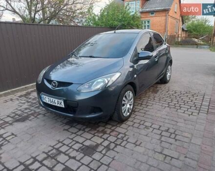 Зеленый Мазда 2, объемом двигателя 1.4 л и пробегом 181 тыс. км за 4800 $, фото 1 на Automoto.ua