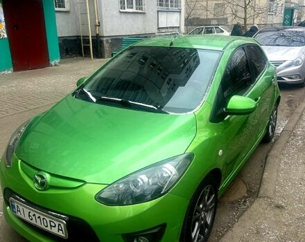 Зеленый Мазда 2, объемом двигателя 1.6 л и пробегом 169 тыс. км за 5500 $, фото 1 на Automoto.ua