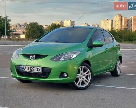 Зеленый Мазда 2, объемом двигателя 1.5 л и пробегом 146 тыс. км за 6700 $, фото 1 на Automoto.ua