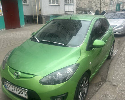 Зеленый Мазда 2, объемом двигателя 1.6 л и пробегом 169 тыс. км за 5700 $, фото 1 на Automoto.ua