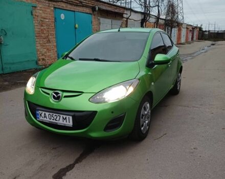 Зеленый Мазда 2, объемом двигателя 1.5 л и пробегом 151 тыс. км за 5950 $, фото 1 на Automoto.ua