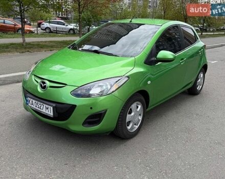 Зеленый Мазда 2, объемом двигателя 1.5 л и пробегом 152 тыс. км за 6789 $, фото 1 на Automoto.ua