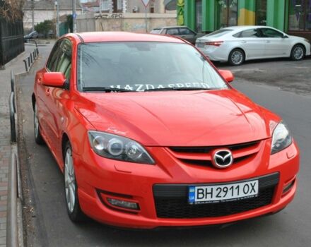 Красный Мазда 3 МПС, объемом двигателя 2.3 л и пробегом 181 тыс. км за 7000 $, фото 1 на Automoto.ua