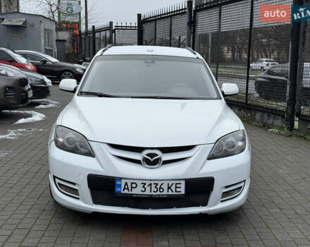 Белый Мазда 3, объемом двигателя 1.6 л и пробегом 190 тыс. км за 5500 $, фото 1 на Automoto.ua