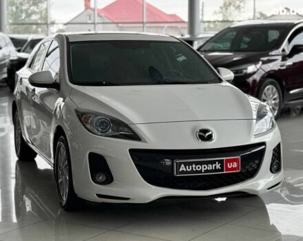 Белый Мазда 3, объемом двигателя 2 л и пробегом 85 тыс. км за 10490 $, фото 2 на Automoto.ua