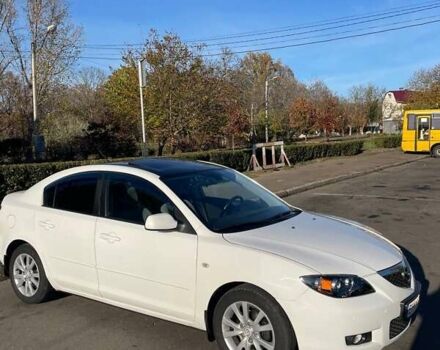 Білий Мазда 3, об'ємом двигуна 1.6 л та пробігом 190 тис. км за 6100 $, фото 3 на Automoto.ua