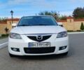 Белый Мазда 3, объемом двигателя 1.6 л и пробегом 167 тыс. км за 6500 $, фото 1 на Automoto.ua