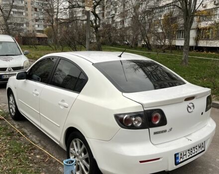 Белый Мазда 3, объемом двигателя 1.6 л и пробегом 190 тыс. км за 3950 $, фото 4 на Automoto.ua