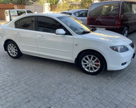 Белый Мазда 3, объемом двигателя 1.6 л и пробегом 215 тыс. км за 5350 $, фото 2 на Automoto.ua