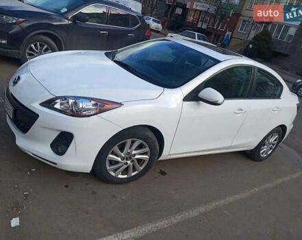 Белый Мазда 3, объемом двигателя 2 л и пробегом 252 тыс. км за 8300 $, фото 3 на Automoto.ua