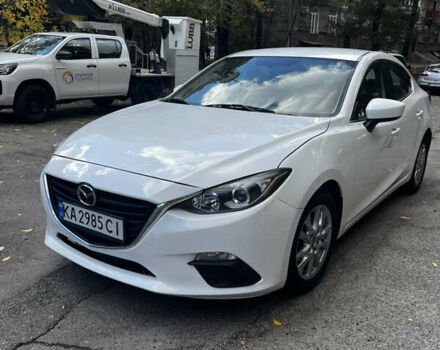 Белый Мазда 3, объемом двигателя 2 л и пробегом 211 тыс. км за 9300 $, фото 1 на Automoto.ua