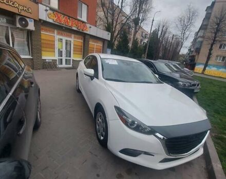 Білий Мазда 3, об'ємом двигуна 2 л та пробігом 80 тис. км за 14200 $, фото 2 на Automoto.ua