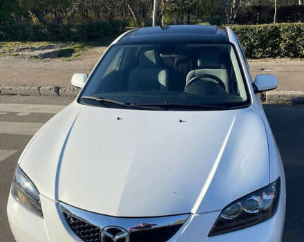 Білий Мазда 3, об'ємом двигуна 1.6 л та пробігом 195 тис. км за 6100 $, фото 1 на Automoto.ua