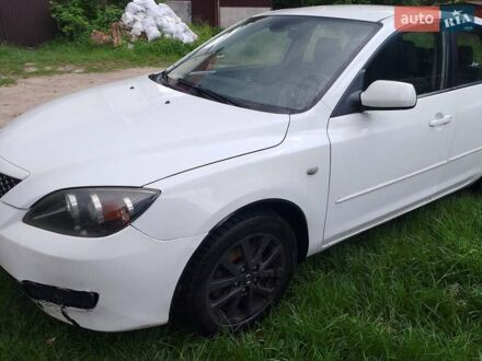 Мазда 3 2008 у Чернігові на Automoto.ua Білий Мазда 3, об'ємом двигуна 1.6 л та пробігом 214 тис. км за 4800 $, фото 1 на Automoto.ua