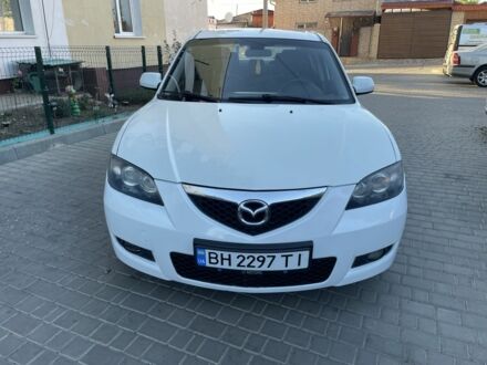 Белый Мазда 3, объемом двигателя 1.6 л и пробегом 215 тыс. км за 5350 $, фото 1 на Automoto.ua