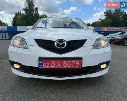 Белый Мазда 3, объемом двигателя 1.6 л и пробегом 194 тыс. км за 6900 $, фото 1 на Automoto.ua