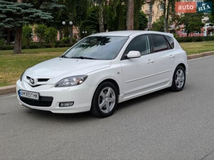 Білий Мазда 3, об'ємом двигуна 2 л та пробігом 247 тис. км за 5700 $, фото 1 на Automoto.ua