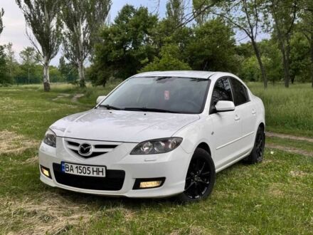 Білий Мазда 3, об'ємом двигуна 1.6 л та пробігом 189 тис. км за 6500 $, фото 1 на Automoto.ua