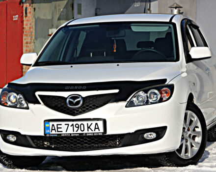Білий Мазда 3, об'ємом двигуна 1.6 л та пробігом 150 тис. км за 6700 $, фото 1 на Automoto.ua