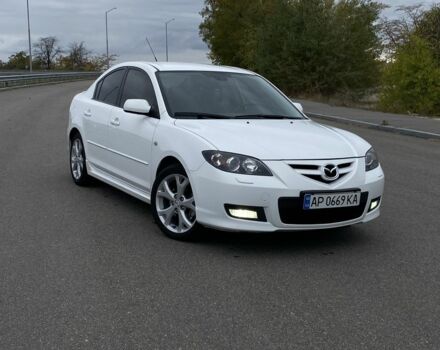 Белый Мазда 3, объемом двигателя 2 л и пробегом 182 тыс. км за 7100 $, фото 1 на Automoto.ua