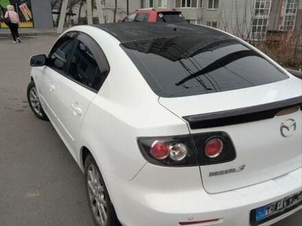 Білий Мазда 3, об'ємом двигуна 2 л та пробігом 160 тис. км за 6550 $, фото 1 на Automoto.ua
