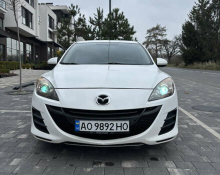 Белый Мазда 3, объемом двигателя 1.6 л и пробегом 171 тыс. км за 8500 $, фото 1 на Automoto.ua