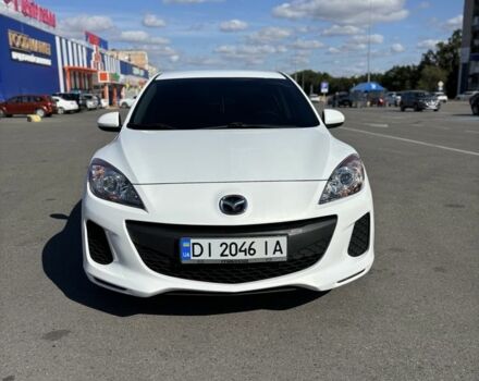 Белый Мазда 3, объемом двигателя 2 л и пробегом 155 тыс. км за 8500 $, фото 1 на Automoto.ua