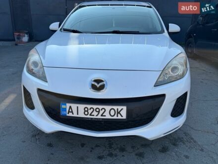 Белый Мазда 3, объемом двигателя 2 л и пробегом 280 тыс. км за 6700 $, фото 1 на Automoto.ua