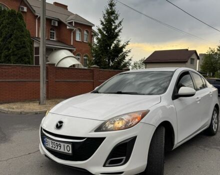 Белый Мазда 3, объемом двигателя 2 л и пробегом 162 тыс. км за 7900 $, фото 1 на Automoto.ua