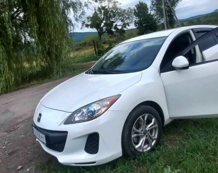 Белый Мазда 3, объемом двигателя 2 л и пробегом 150 тыс. км за 7999 $, фото 1 на Automoto.ua