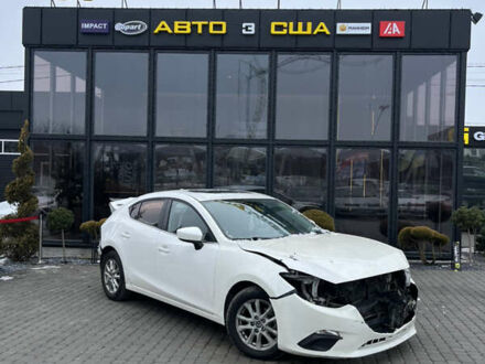 Белый Мазда 3, объемом двигателя 2 л и пробегом 187 тыс. км за 5900 $, фото 1 на Automoto.ua