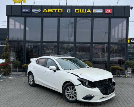 Белый Мазда 3, объемом двигателя 2 л и пробегом 187 тыс. км за 5900 $, фото 1 на Automoto.ua