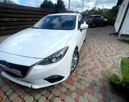 Белый Мазда 3, объемом двигателя 2 л и пробегом 140 тыс. км за 10100 $, фото 1 на Automoto.ua