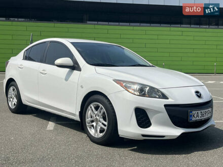 Білий Мазда 3, об'ємом двигуна 2 л та пробігом 170 тис. км за 8400 $, фото 1 на Automoto.ua