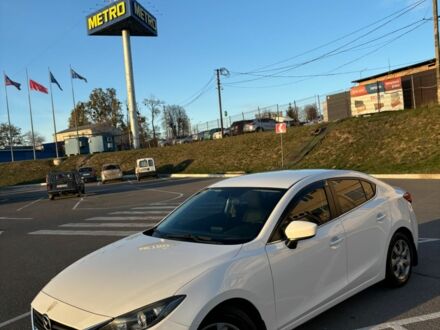 Белый Мазда 3, объемом двигателя 1.6 л и пробегом 127 тыс. км за 11500 $, фото 1 на Automoto.ua