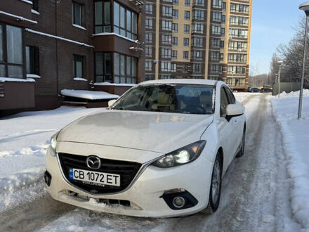 Белый Мазда 3, объемом двигателя 2 л и пробегом 127 тыс. км за 10499 $, фото 1 на Automoto.ua