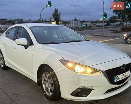 Белый Мазда 3, объемом двигателя 1.6 л и пробегом 115 тыс. км за 10250 $, фото 1 на Automoto.ua