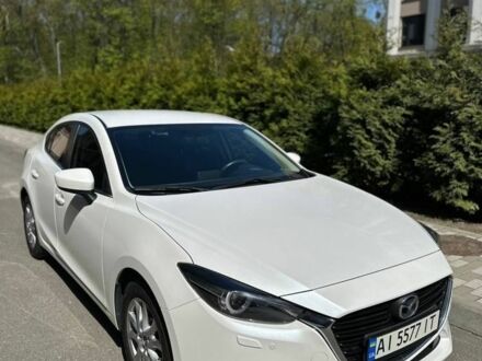 Білий Мазда 3, об'ємом двигуна 1.5 л та пробігом 40 тис. км за 16000 $, фото 1 на Automoto.ua