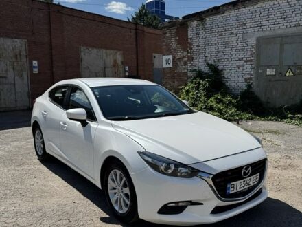 Білий Мазда 3, об'ємом двигуна 2 л та пробігом 130 тис. км за 11026 $, фото 1 на Automoto.ua