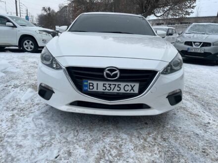 Белый Мазда 3, объемом двигателя 2 л и пробегом 140 тыс. км за 10900 $, фото 1 на Automoto.ua