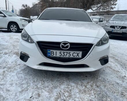 Белый Мазда 3, объемом двигателя 2 л и пробегом 140 тыс. км за 10900 $, фото 1 на Automoto.ua