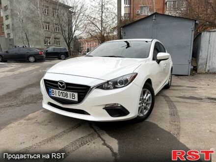 Белый Мазда 3, объемом двигателя 2 л и пробегом 140 тыс. км за 11800 $, фото 1 на Automoto.ua