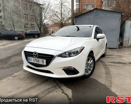 Белый Мазда 3, объемом двигателя 2 л и пробегом 140 тыс. км за 11800 $, фото 1 на Automoto.ua
