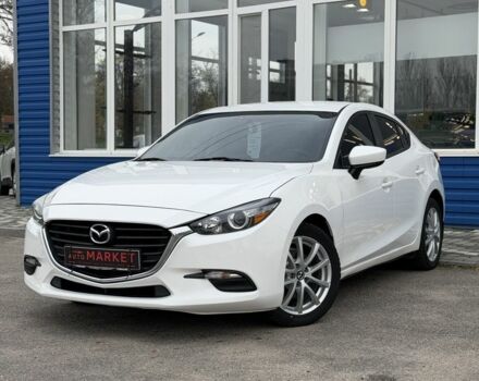 Белый Мазда 3, объемом двигателя 2 л и пробегом 144 тыс. км за 8550 $, фото 1 на Automoto.ua
